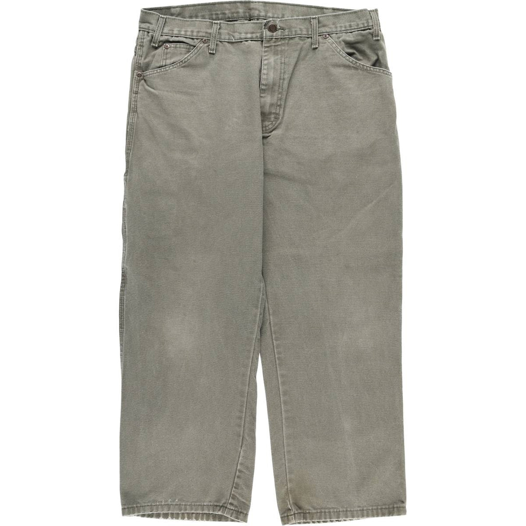 Dickies Duck Painter Pants Men's W36 unclear Khaki type Vintage Second Hand