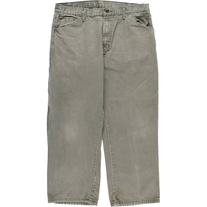 Dickies Duck Painter Pants Men's W36 unclear Khaki type Vintage Second Hand