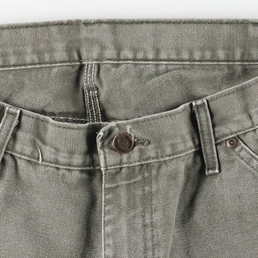 Dickies Duck Painter Pants Men's W36 unclear Khaki type Vintage Second Hand