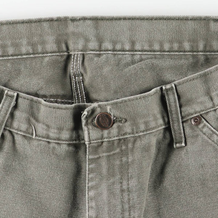 Dickies Duck Painter Pants Men's W36 unclear Khaki type Vintage Second Hand