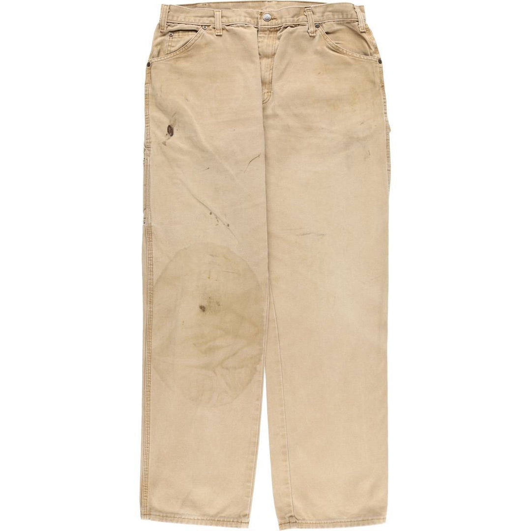 Dickies Duck Painter Pants Men's W35 equivalent cotton beige type brown Vintage Second Hand