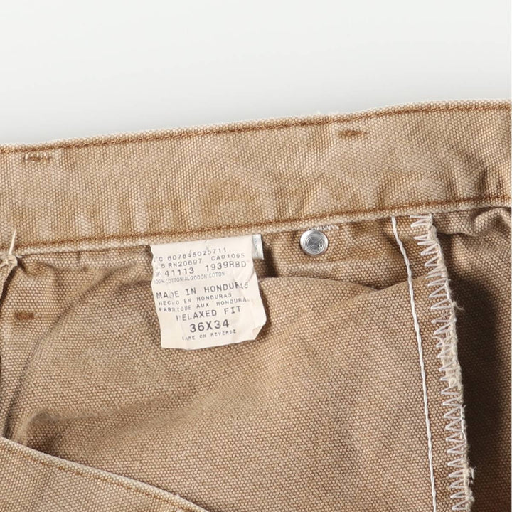 Dickies Duck Painter Pants Men's W35 equivalent cotton beige type brown Vintage Second Hand
