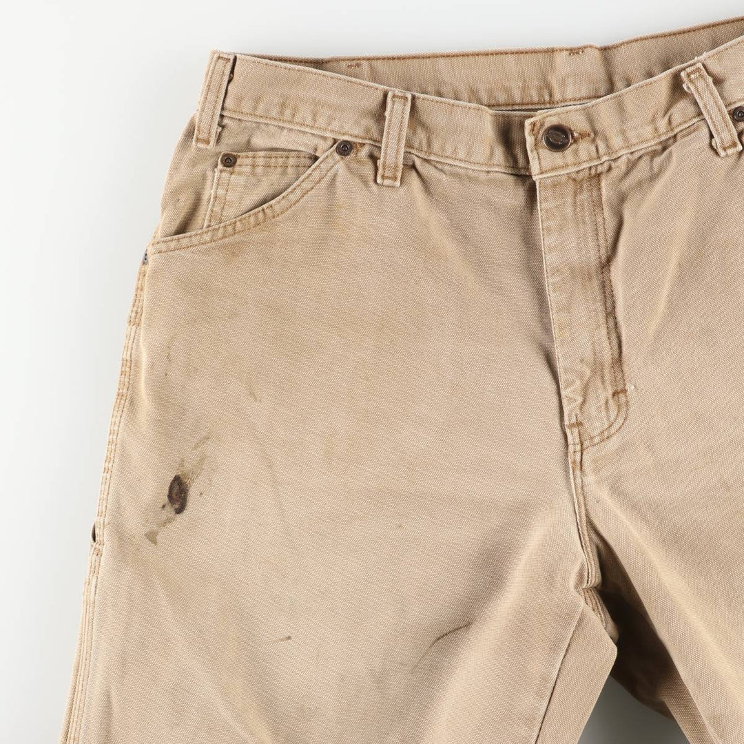 Dickies Duck Painter Pants Men's W35 equivalent cotton beige type brown Vintage Second Hand