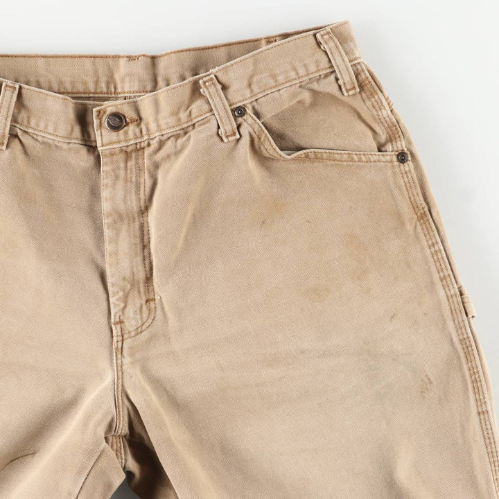 Dickies Duck Painter Pants Men's W35 equivalent cotton beige type brown Vintage Second Hand