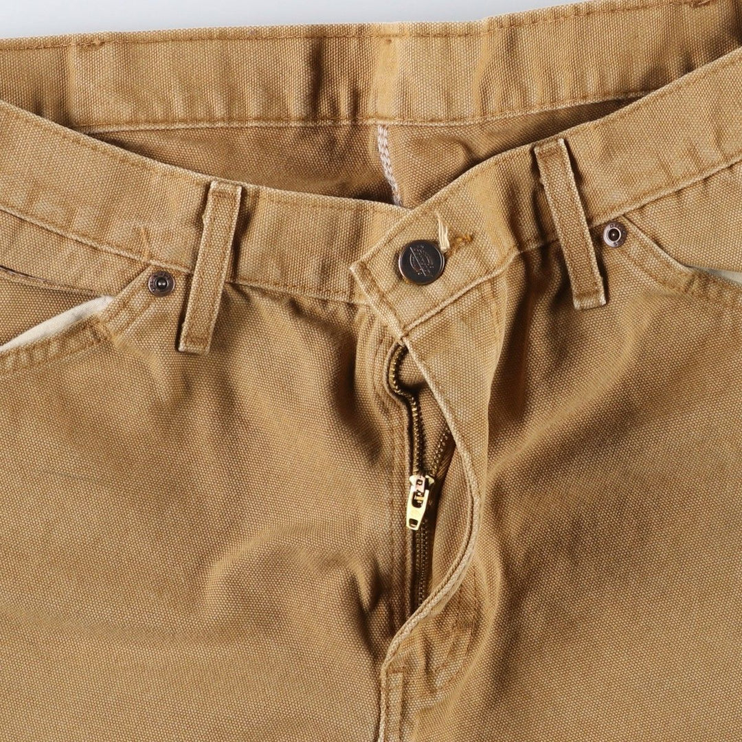 Dickies Duck Painter Pants Men's W33 equivalent cotton Beige type Vintage Second Hand