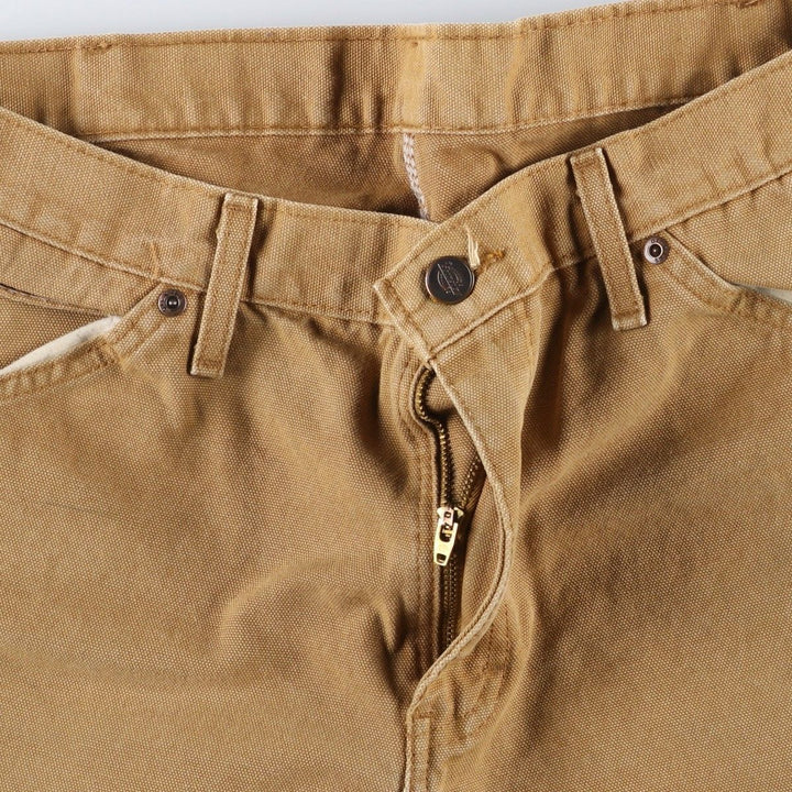 Dickies Duck Painter Pants Men's W33 equivalent cotton Beige type Vintage Second Hand