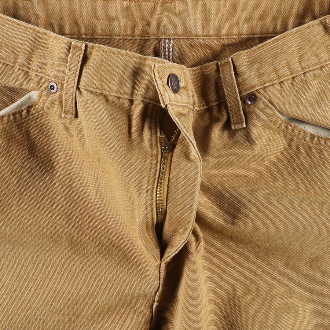 Dickies Duck Painter Pants Men's W33 equivalent cotton Beige type Vintage Second Hand