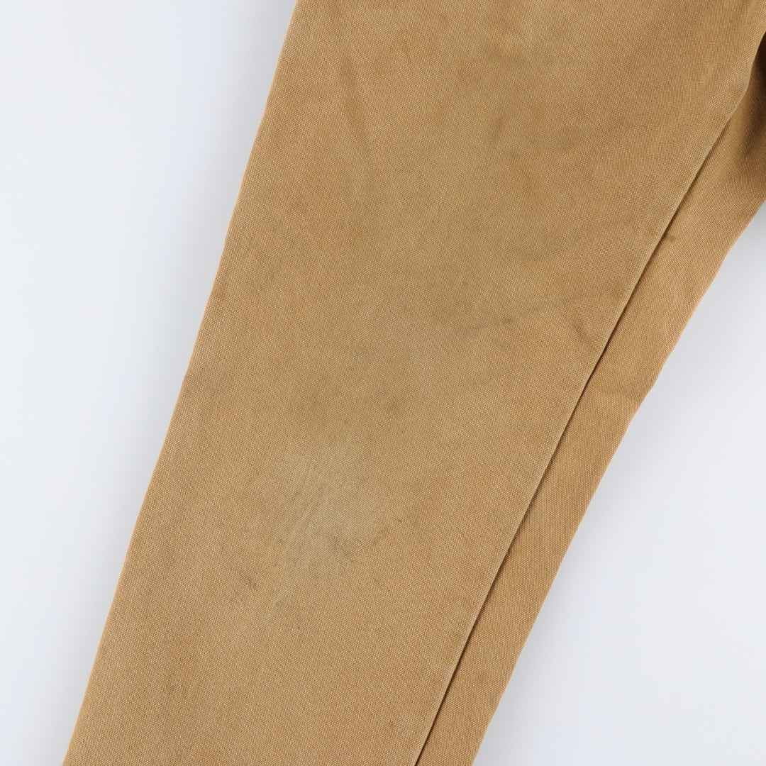 Dickies Duck Painter Pants Men's W33 equivalent cotton Beige type Vintage Second Hand