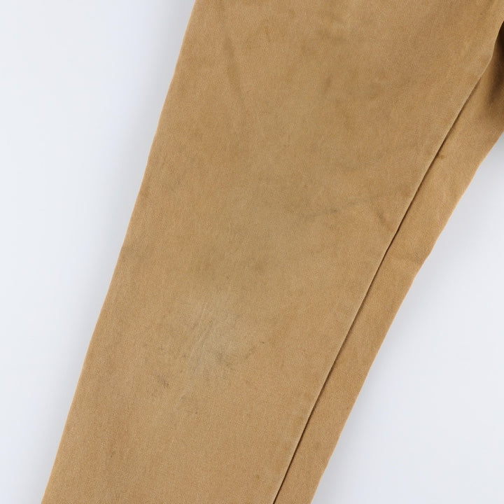 Dickies Duck Painter Pants Men's W33 equivalent cotton Beige type Vintage Second Hand
