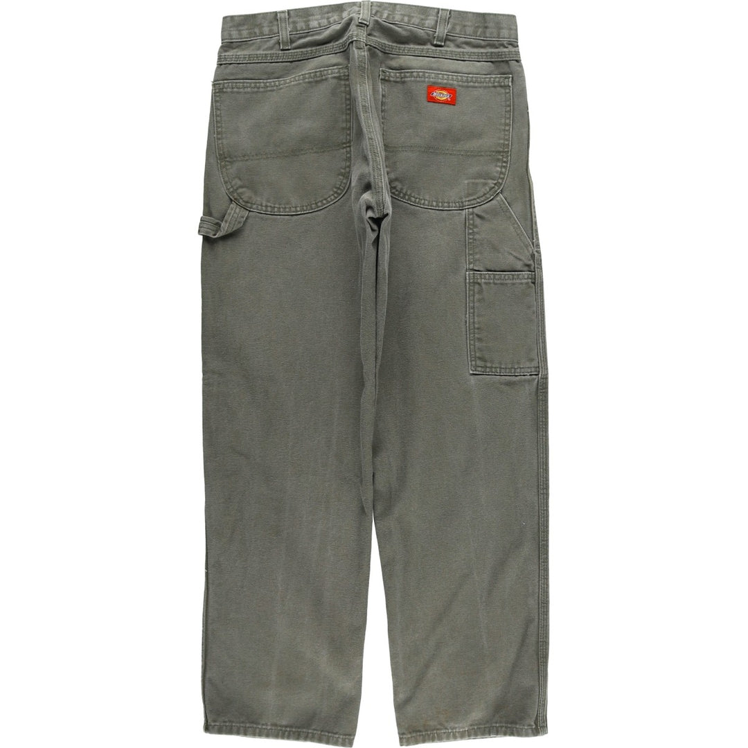 Dickies Duck Painter Pants Men's W32 equivalent cotton Khaki type Vintage Second Hand