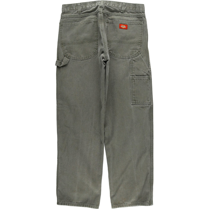 Dickies Duck Painter Pants Men's W32 equivalent cotton Khaki type Vintage Second Hand