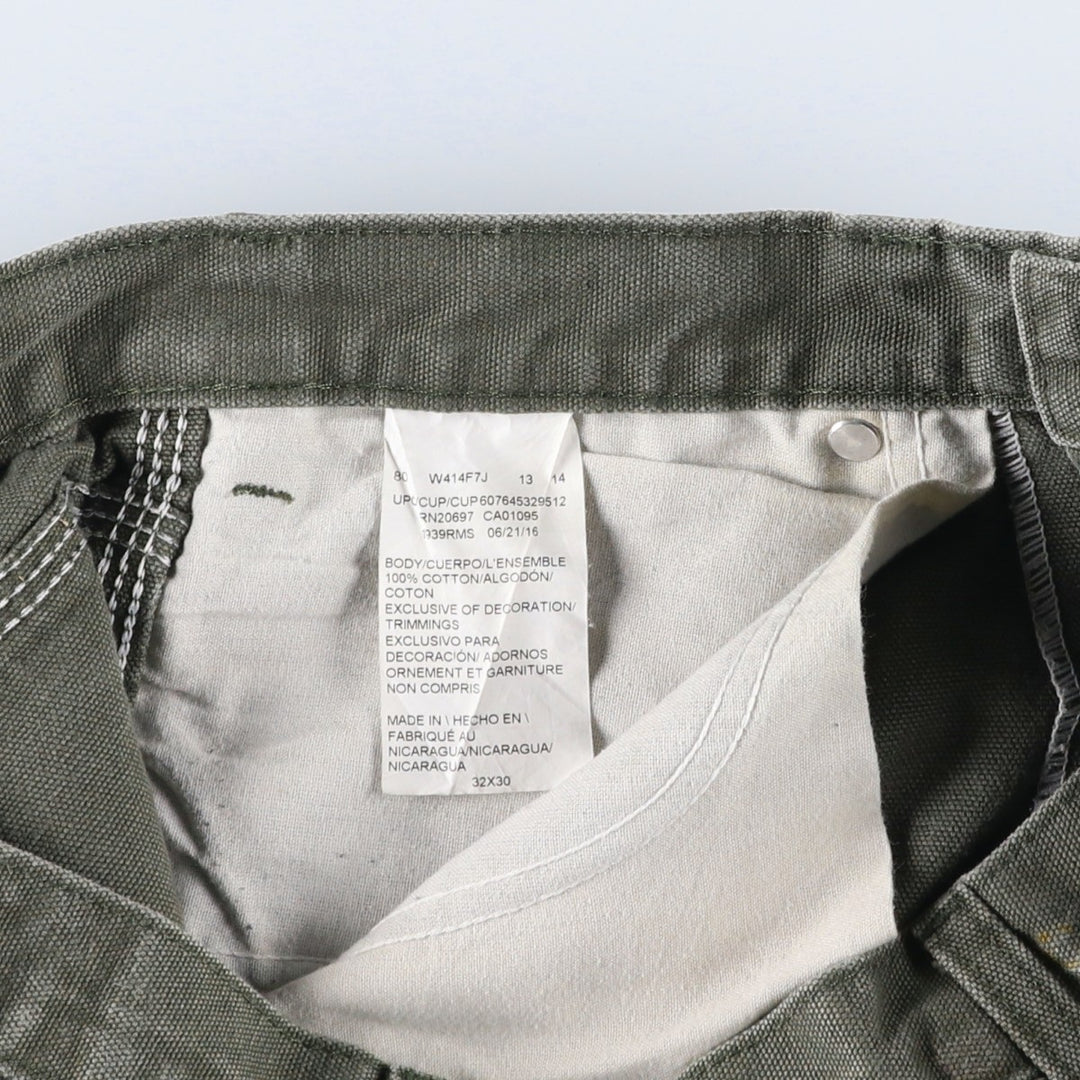 Dickies Duck Painter Pants Men's W32 equivalent cotton Khaki type Vintage Second Hand