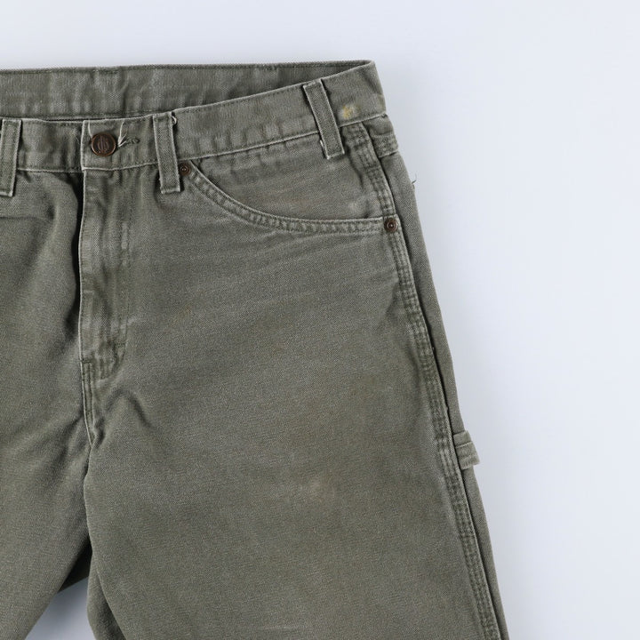 Dickies Duck Painter Pants Men's W32 equivalent cotton Khaki type Vintage Second Hand
