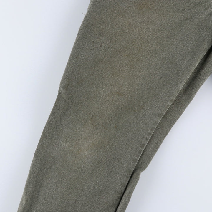 Dickies Duck Painter Pants Men's W32 equivalent cotton Khaki type Vintage Second Hand