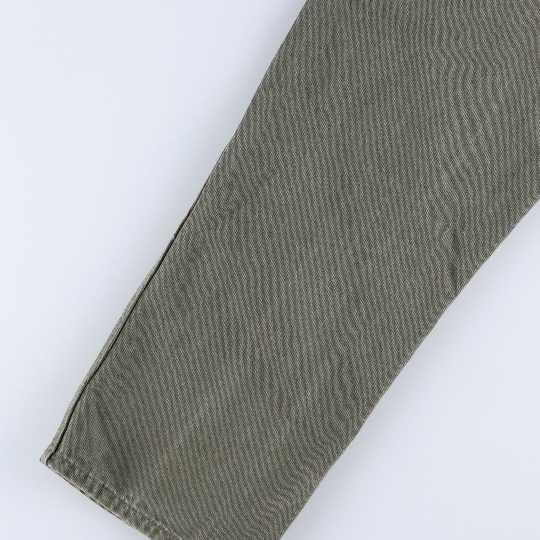 Dickies Duck Painter Pants Men's W32 equivalent cotton Khaki type Vintage Second Hand