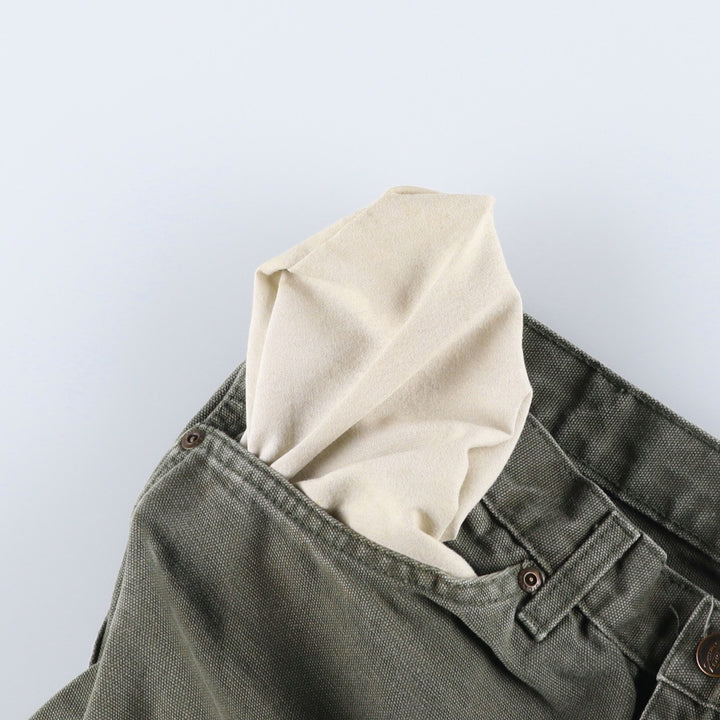 Dickies Duck Painter Pants Men's W32 equivalent cotton Khaki type Vintage Second Hand