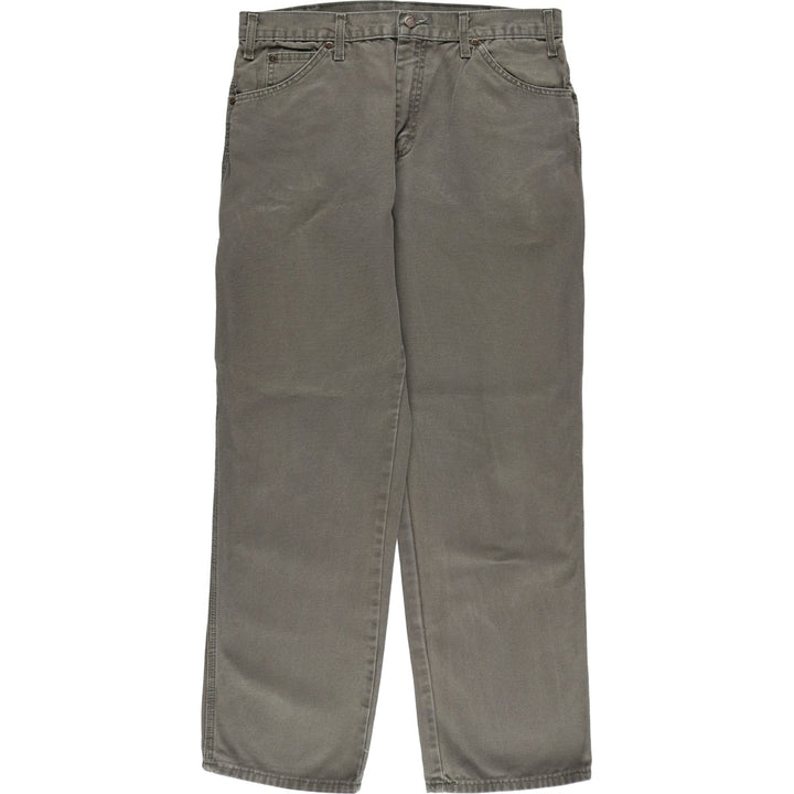 Dickies Duck Painter Pants Men's W34 equivalent cotton Khaki type sage green Vintage Second Hand