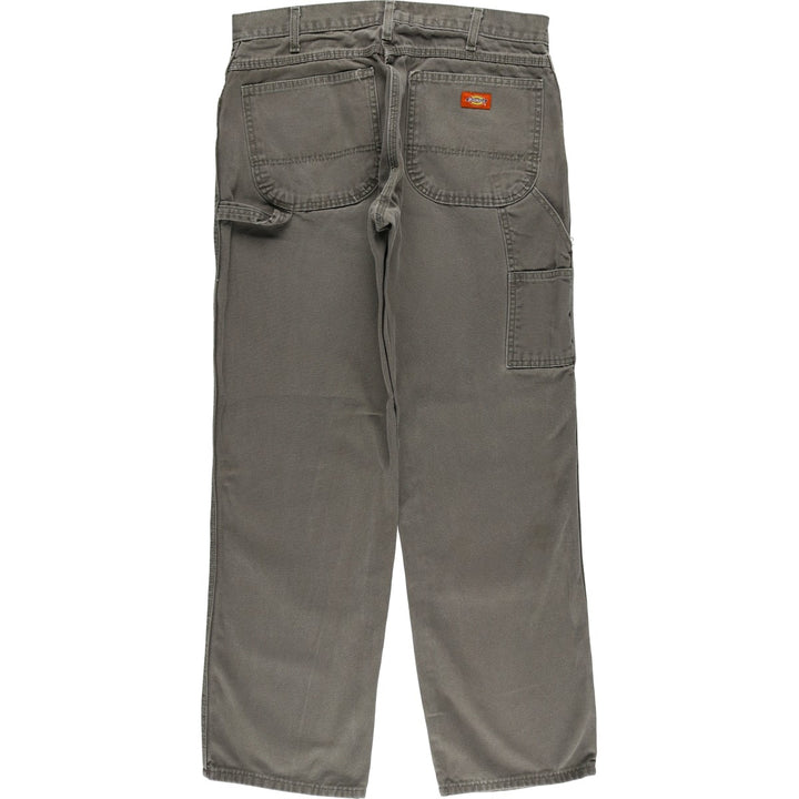 Dickies Duck Painter Pants Men's W34 equivalent cotton Khaki type sage green Vintage Second Hand