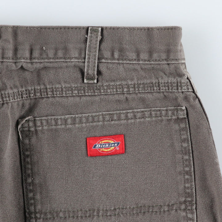 Dickies Duck Painter Pants Men's W34 equivalent cotton Khaki type sage green Vintage Second Hand