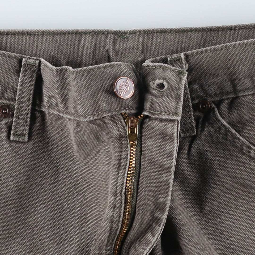 Dickies Duck Painter Pants Men's W34 equivalent cotton Khaki type sage green Vintage Second Hand