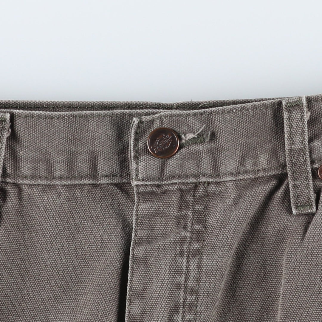 Dickies Duck Painter Pants Men's W34 equivalent cotton Khaki type sage green Vintage Second Hand