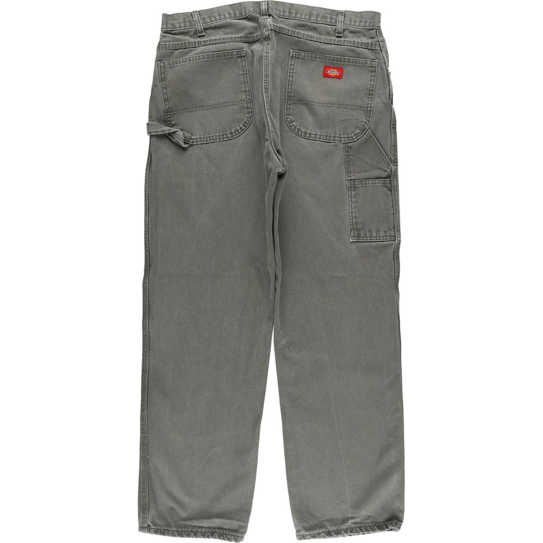Dickies Duck Painter Pants Men's W37 unclear Khaki type sage green Vintage Second Hand