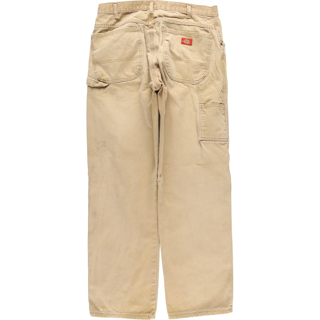 Dickies Duck Painter Pants Men's W33 equivalent cotton Beige type Vintage Second Hand