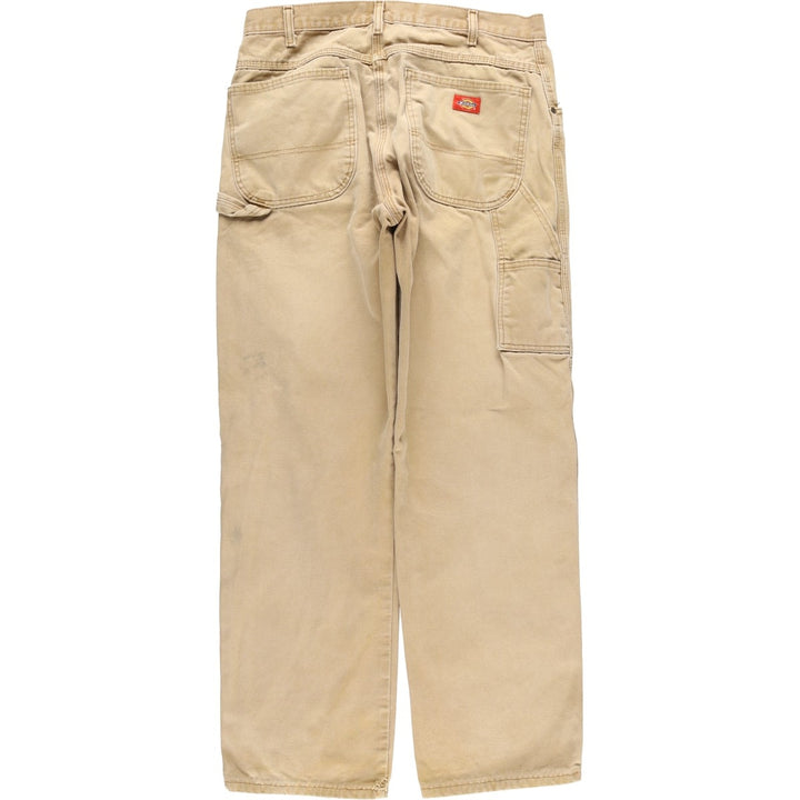 Dickies Duck Painter Pants Men's W33 equivalent cotton Beige type Vintage Second Hand