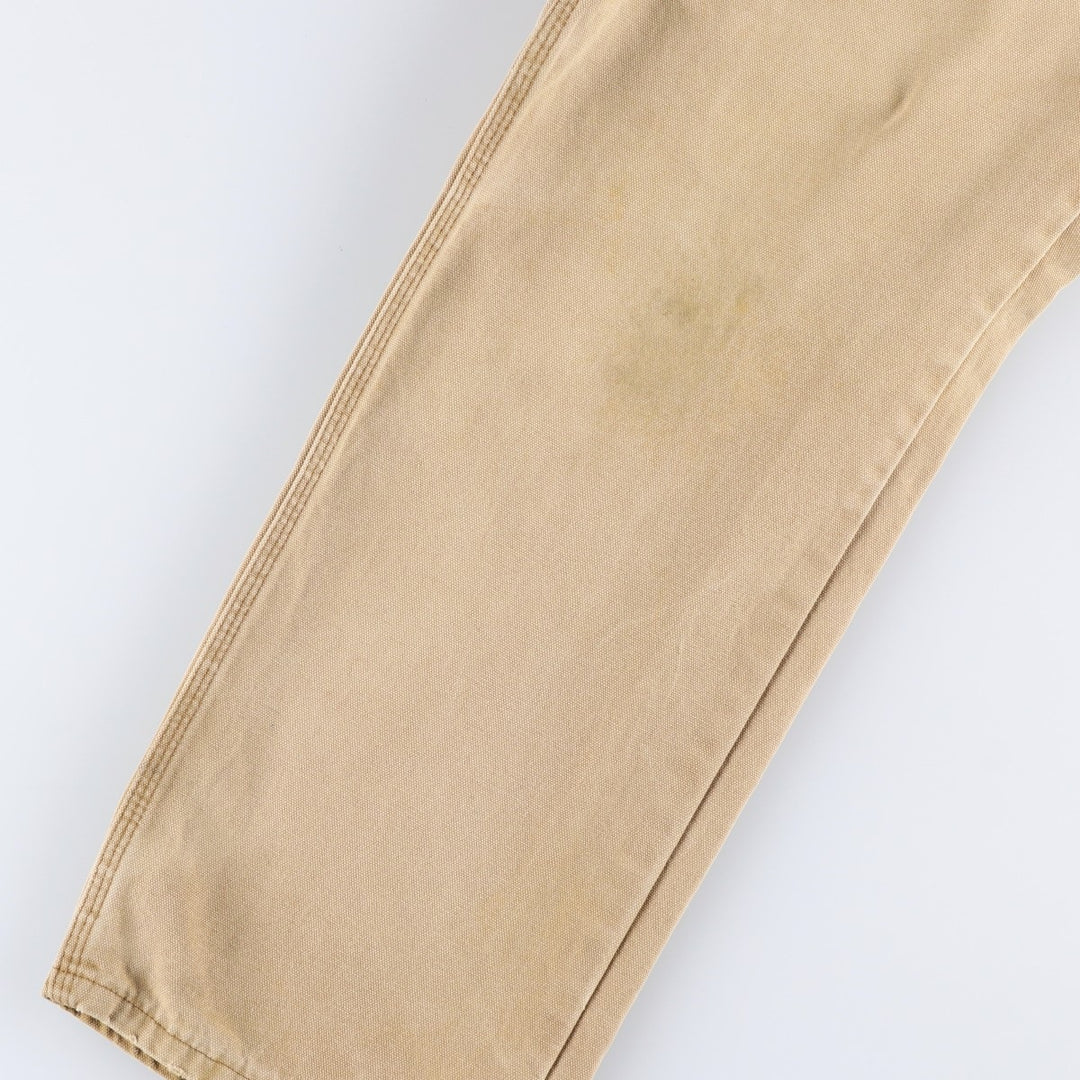 Dickies Duck Painter Pants Men's W33 equivalent cotton Beige type Vintage Second Hand