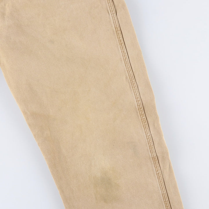 Dickies Duck Painter Pants Men's W33 equivalent cotton Beige type Vintage Second Hand