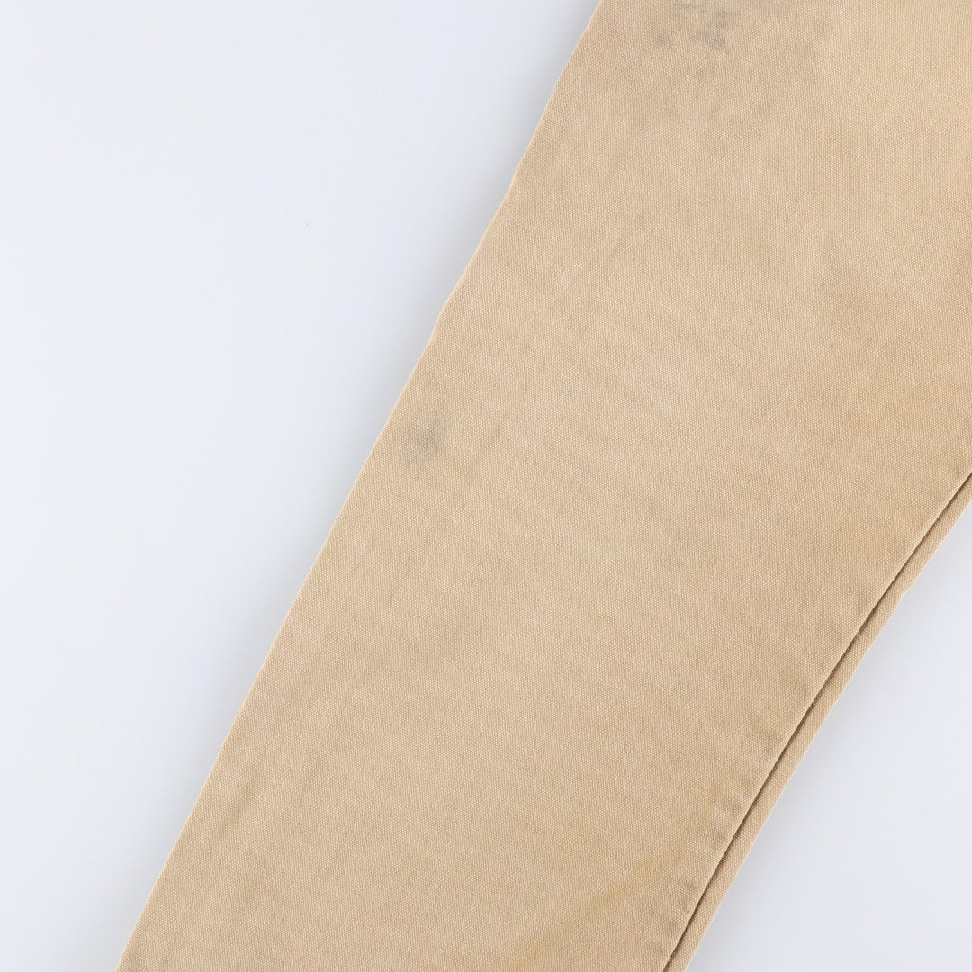 Dickies Duck Painter Pants Men's W33 equivalent cotton Beige type Vintage Second Hand