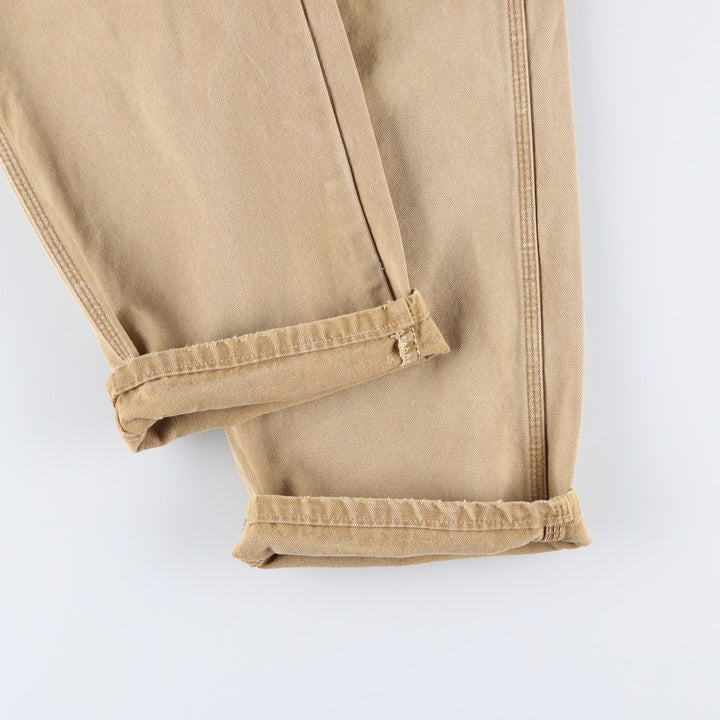 Dickies Duck Painter Pants Men's W33 equivalent cotton Beige type Vintage Second Hand