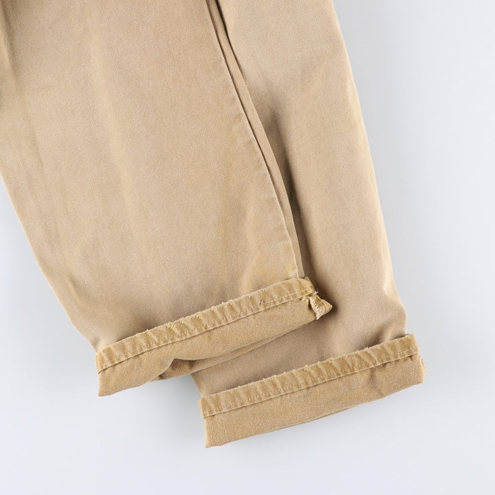 Dickies Duck Painter Pants Men's W33 equivalent cotton Beige type Vintage Second Hand