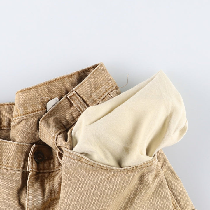 Dickies Duck Painter Pants Men's W33 equivalent cotton Beige type Vintage Second Hand