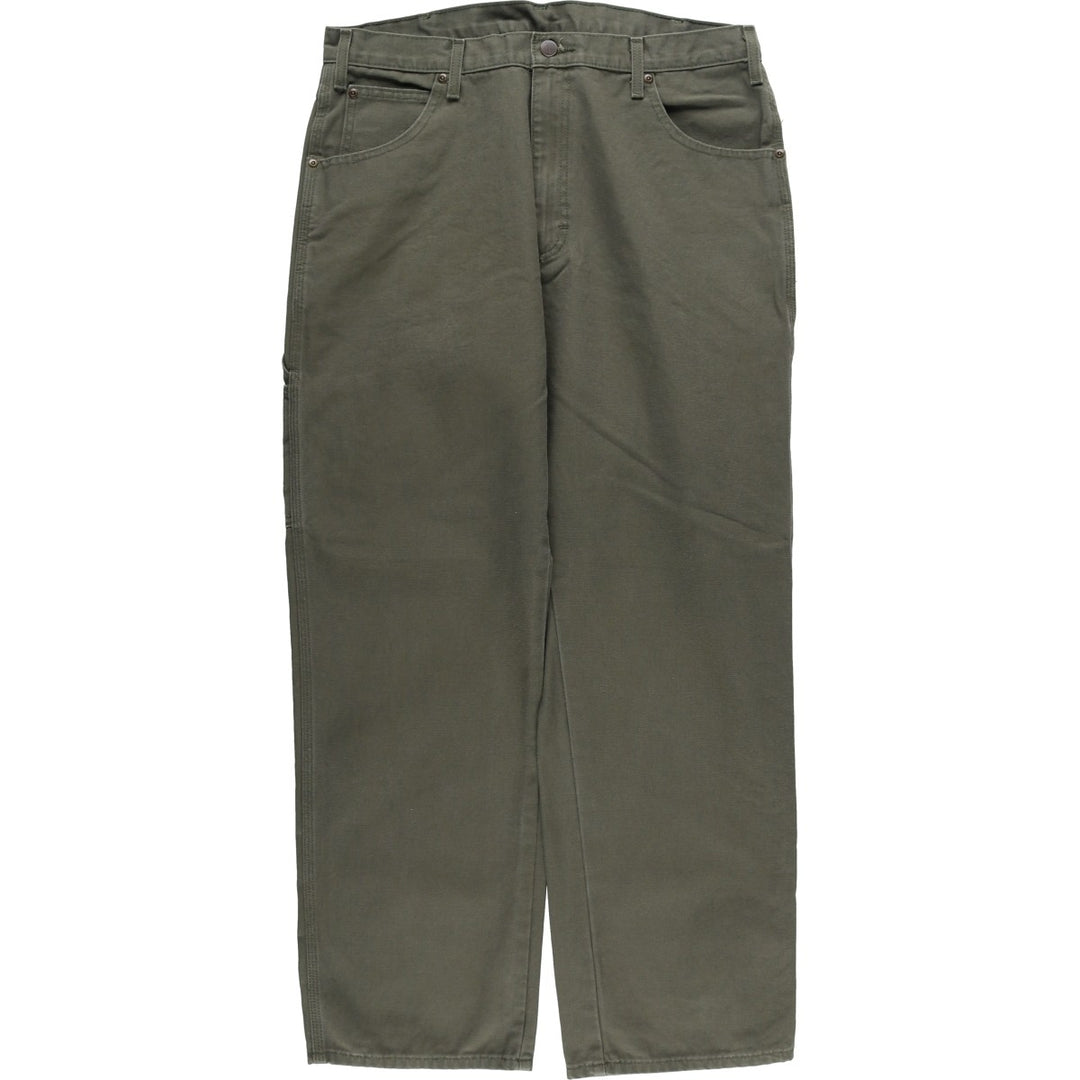 Dickies Duck Painter Pants Men's W35 equivalent cotton Khaki type Vintage Second Hand