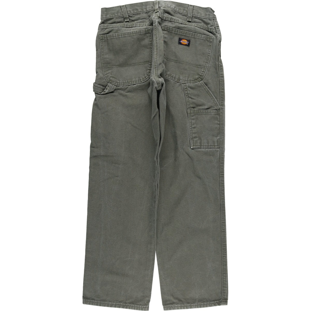 Dickies Duck Painter Pants Men's W32 equivalent cotton Khaki type Vintage Second Hand