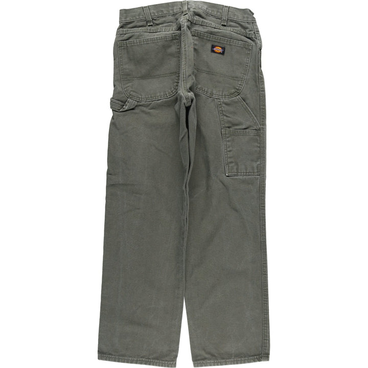 Dickies Duck Painter Pants Men's W32 equivalent cotton Khaki type Vintage Second Hand
