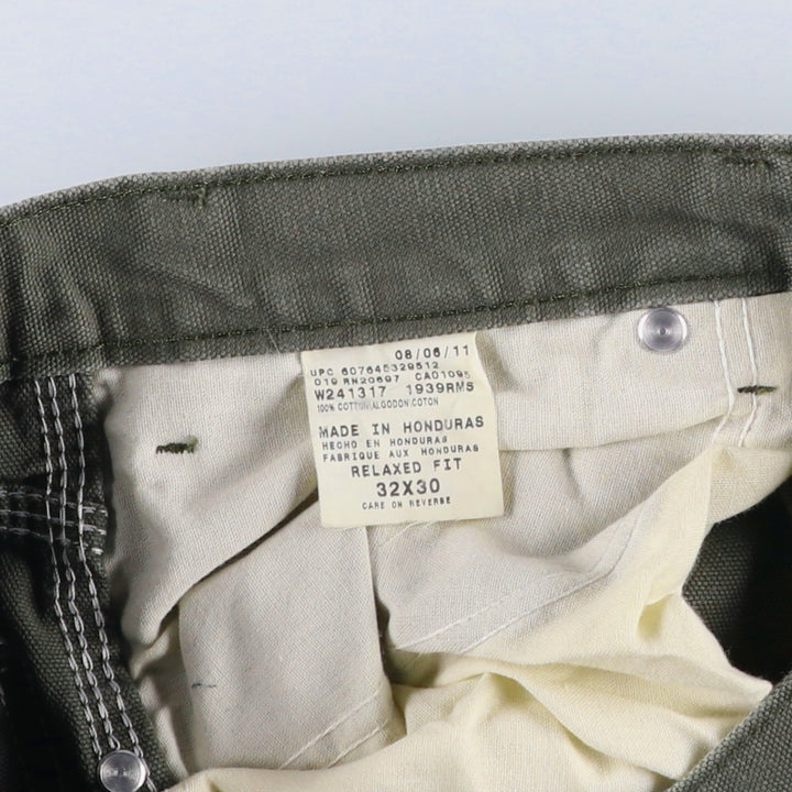 Dickies Duck Painter Pants Men's W32 equivalent cotton Khaki type Vintage Second Hand