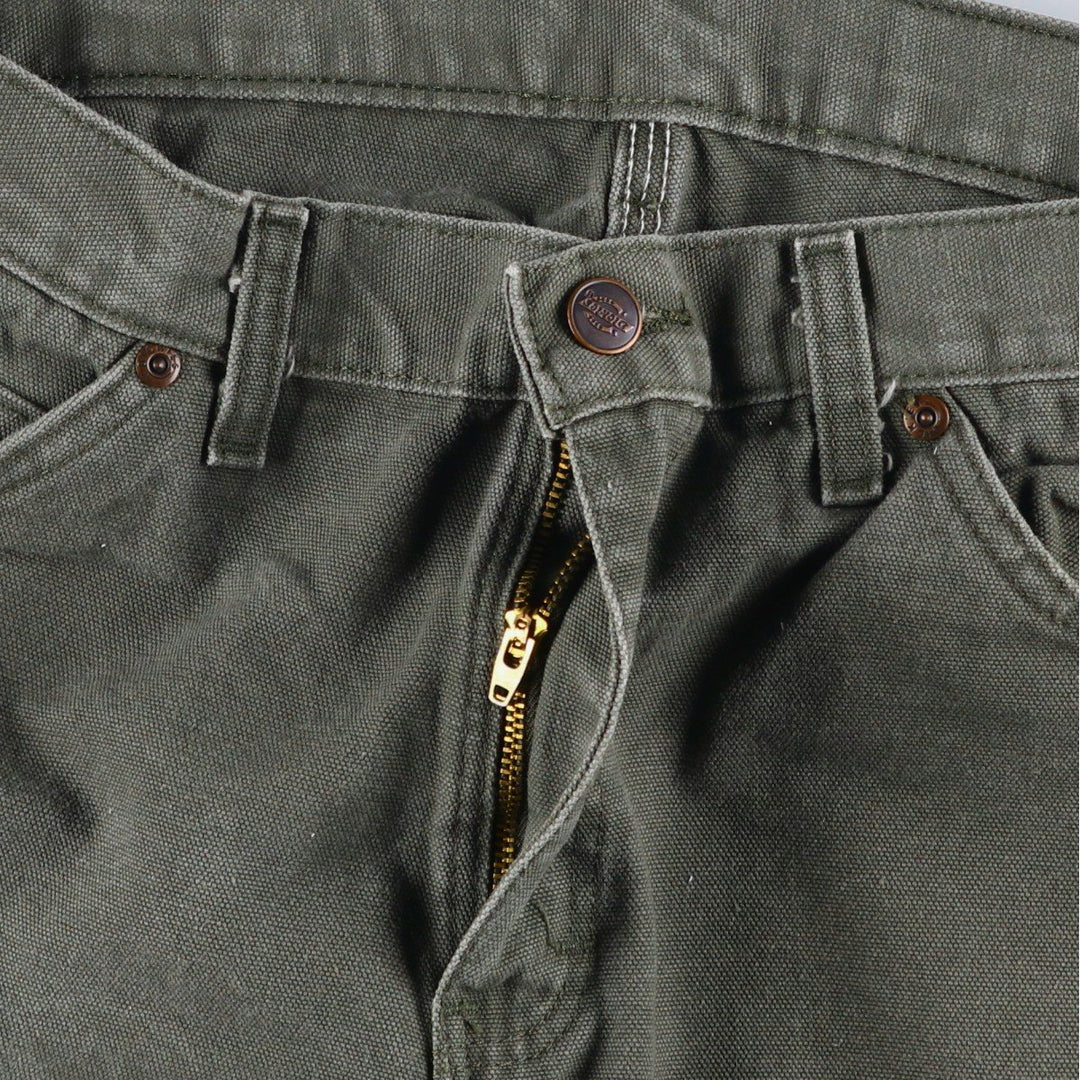 Dickies Duck Painter Pants Men's W32 equivalent cotton Khaki type Vintage Second Hand