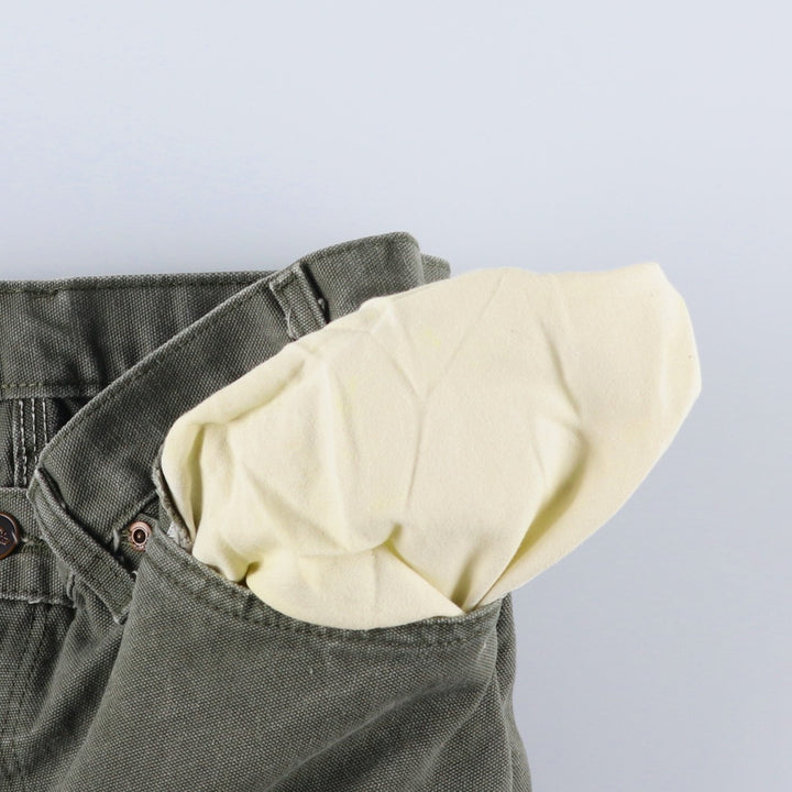 Dickies Duck Painter Pants Men's W32 equivalent cotton Khaki type Vintage Second Hand