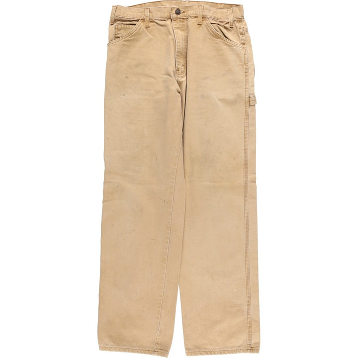 Dickies Duck Painter Pants Men's W33 equivalent cotton Beige type Vintage Second Hand