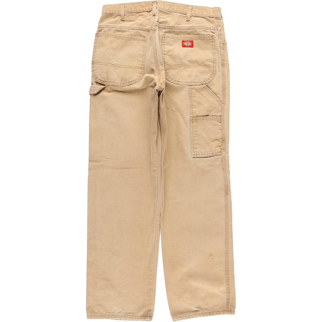 Dickies Duck Painter Pants Men's W33 equivalent cotton Beige type Vintage Second Hand