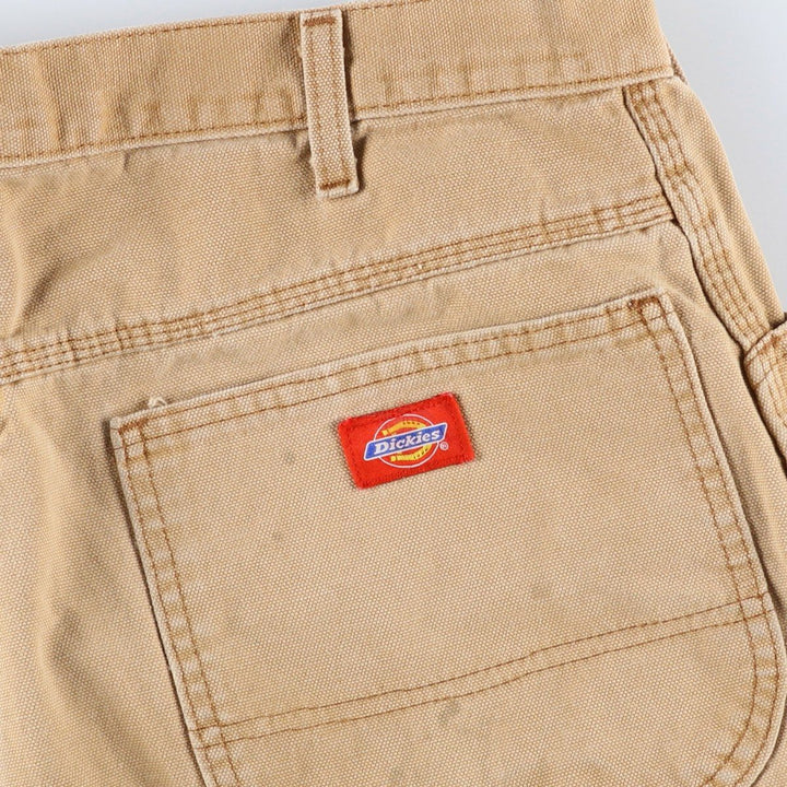 Dickies Duck Painter Pants Men's W33 equivalent cotton Beige type Vintage Second Hand
