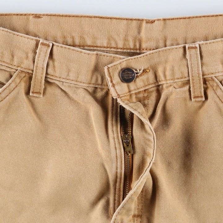 Dickies Duck Painter Pants Men's W33 equivalent cotton Beige type Vintage Second Hand