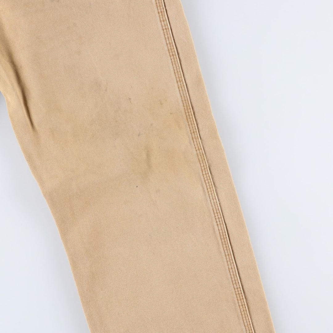 Dickies Duck Painter Pants Men's W33 equivalent cotton Beige type Vintage Second Hand