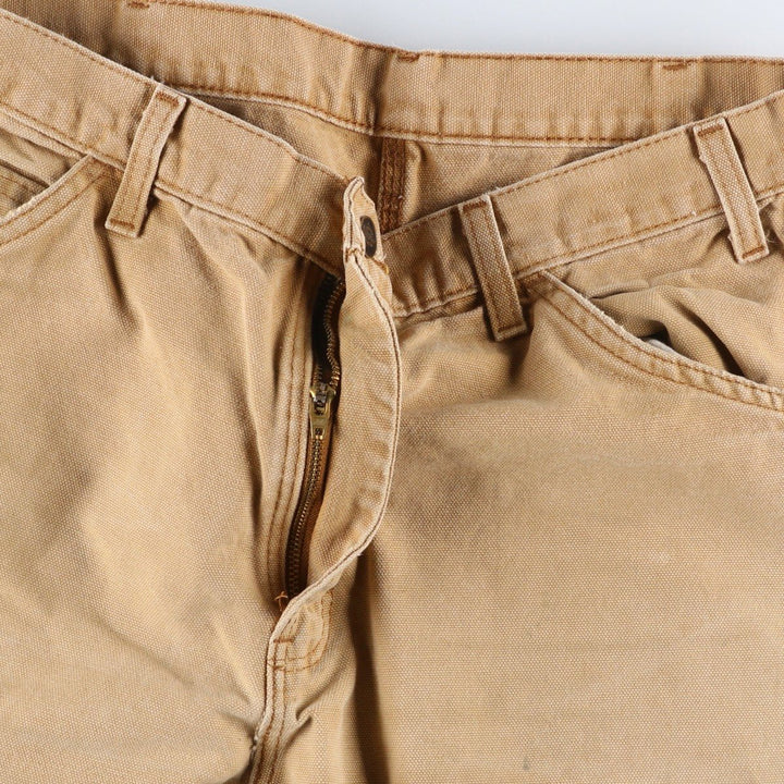 Dickies Duck Painter Pants Men's W33 equivalent cotton Beige type Vintage Second Hand