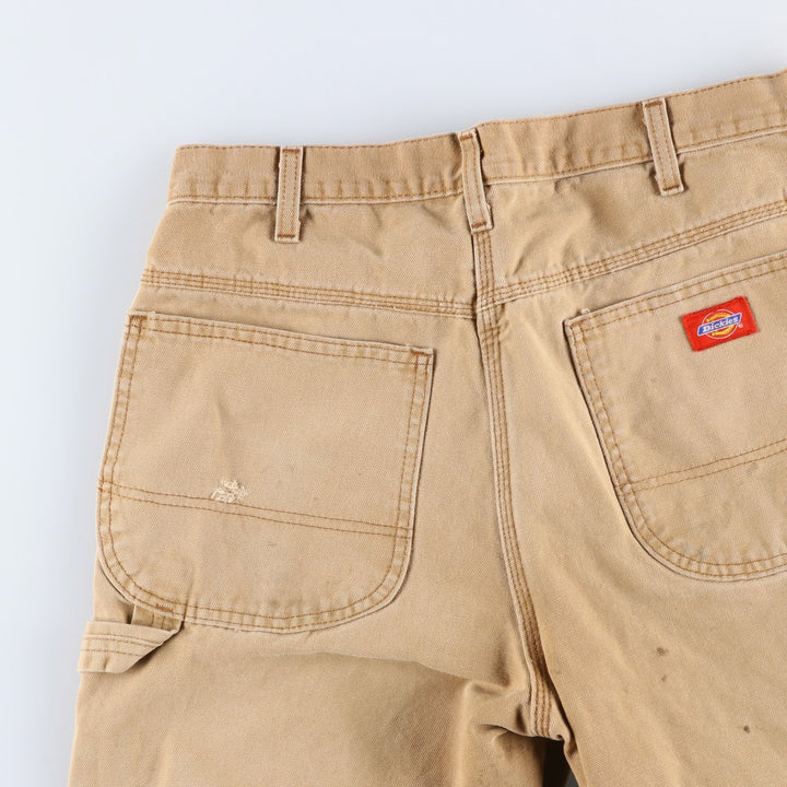 Dickies Duck Painter Pants Men's W33 equivalent cotton Beige type Vintage Second Hand
