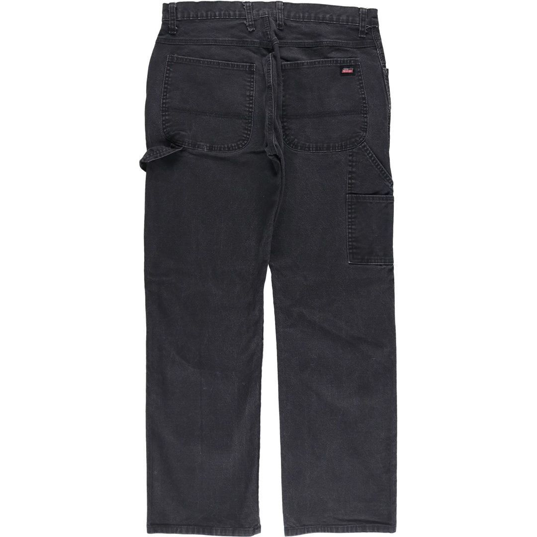 Dickies Duck Painter Pants Men's W34 equivalent cotton black type Vintage Second Hand