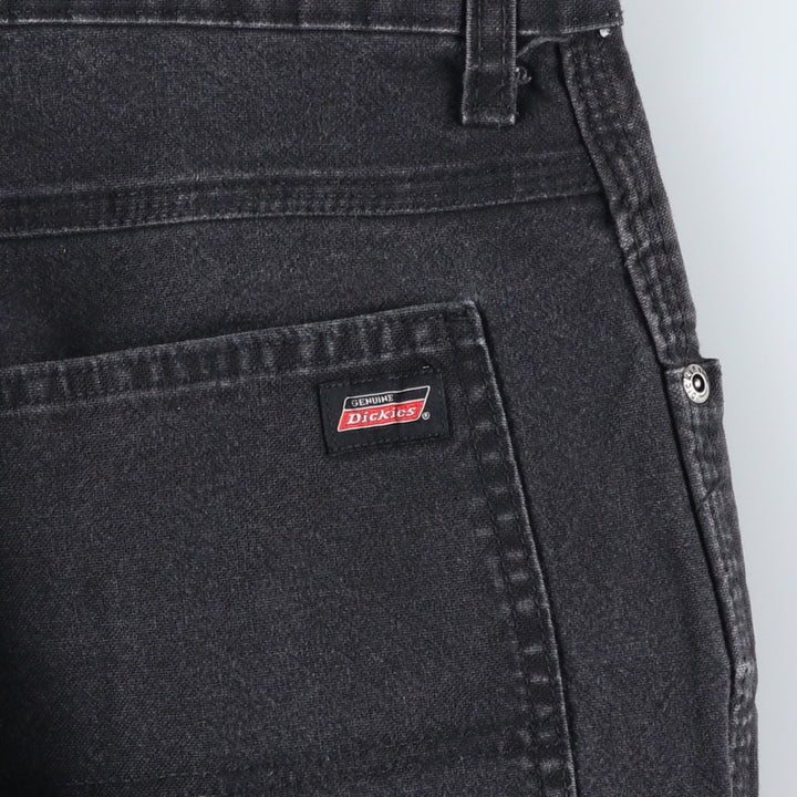 Dickies Duck Painter Pants Men's W34 equivalent cotton black type Vintage Second Hand