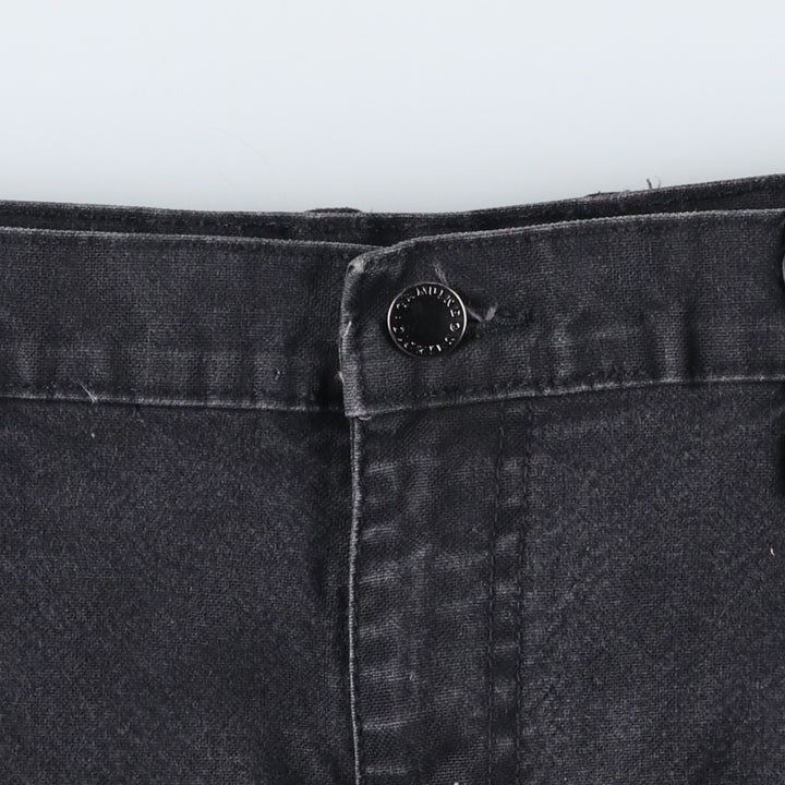 Dickies Duck Painter Pants Men's W34 equivalent cotton black type Vintage Second Hand